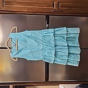 Haley and the Hound Eyelet Dress